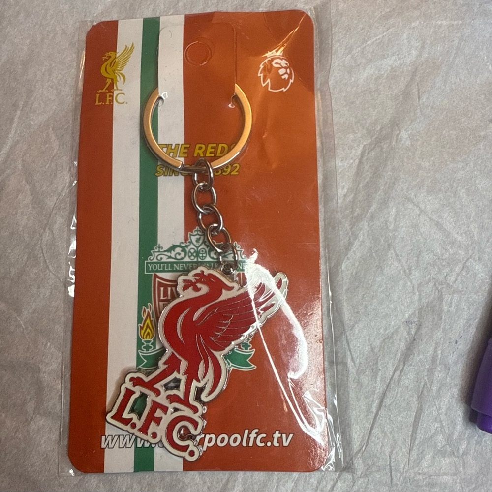 Liverpool Football Club Red Keychain